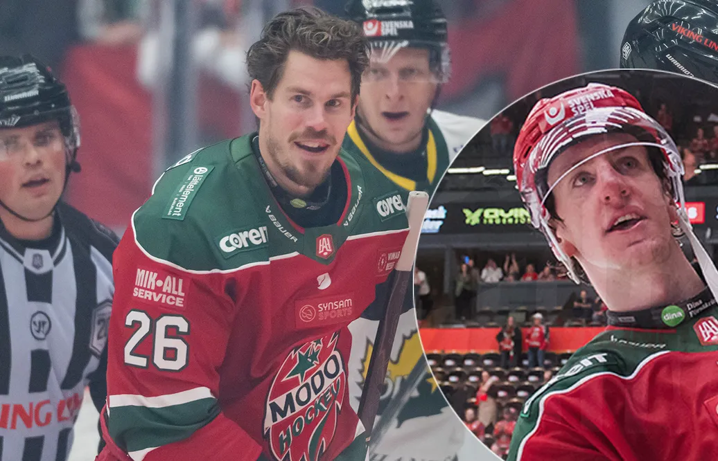MoDo-forwarden kritiserar svensk hockey: "Dit vi är på väg"