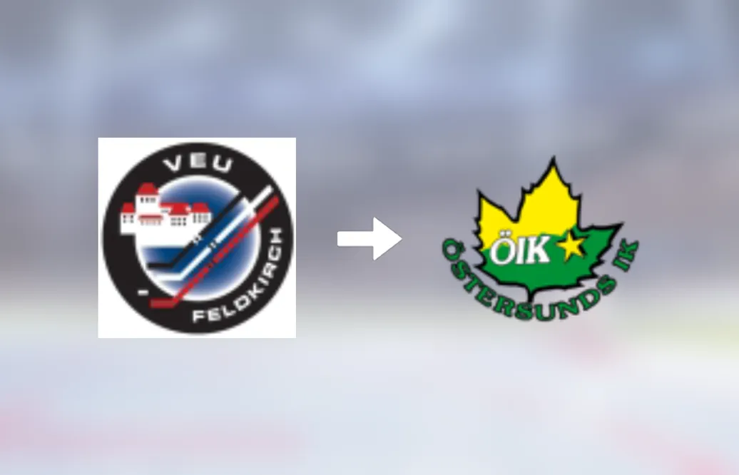 Östersunds IK värvar forwarden Linus Lundström från VEU Feldkirch