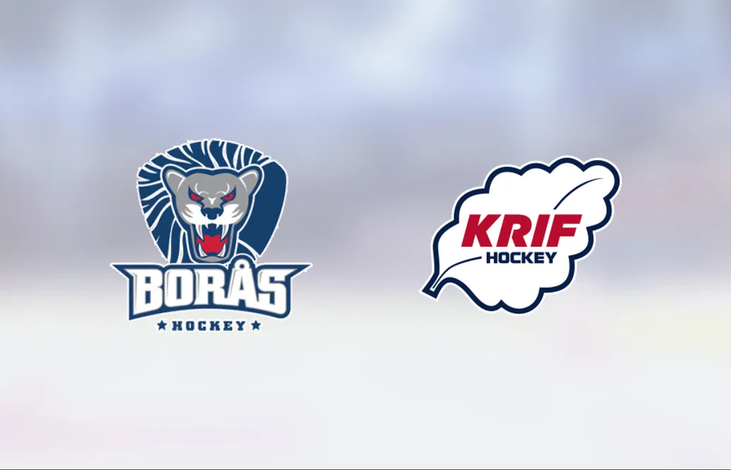Målfest när KRIF krossade Borås i Borås Ishall