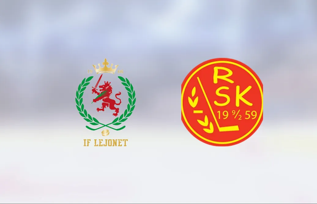 Tre poäng till Lejonet efter avgörande i slutperioden mot Rydaholm