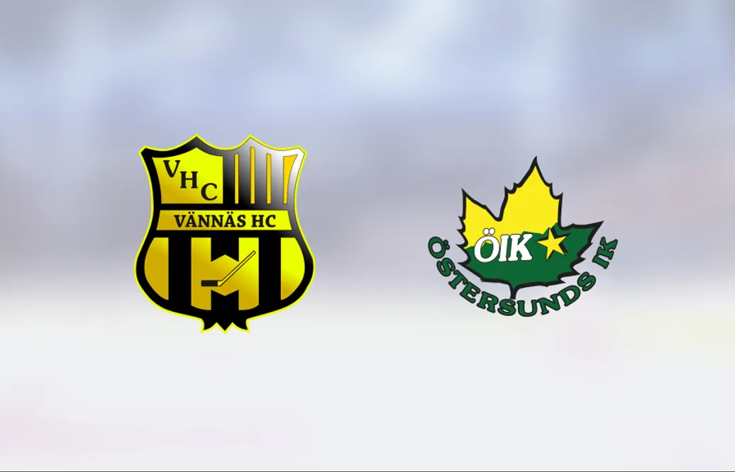 Östersund vann toppmötet mot Vännäs med 6-2