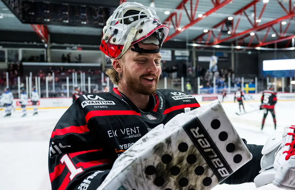 Tex Williamsson lade av - men tränar nu med Alvesta SK.