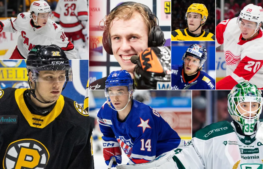 Rasmus Kågström: Tio svenskar som kan NHL-debutera i vinter