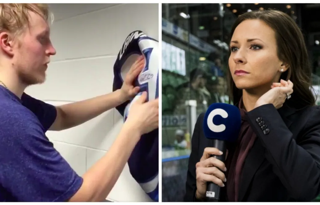 Här går Patrik Laine in och stöttar svenska tv-profilens cancerinsamling