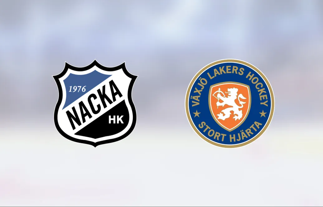Växjö vann med 3-2 borta mot Nacka