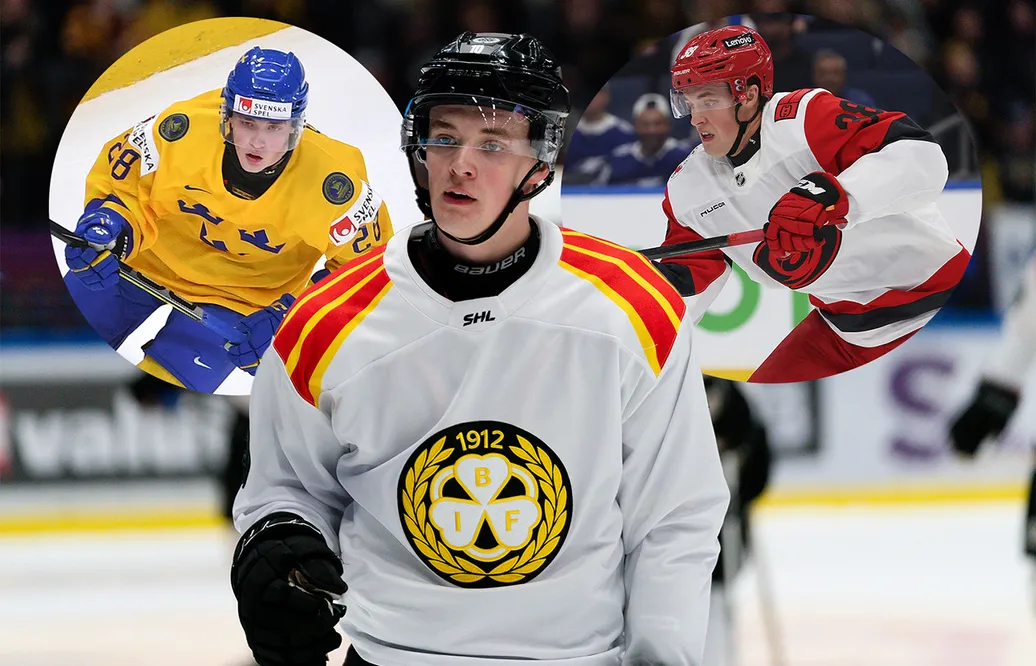 Noel Gunler är klar för Djurgården.
Foto: Bildbyrån (Collage)