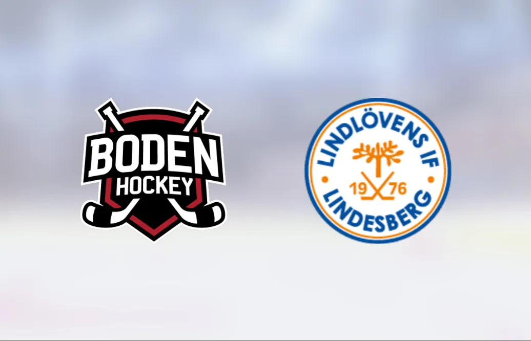 Bodens HF toppar tabellen efter seger mot Lindlöven