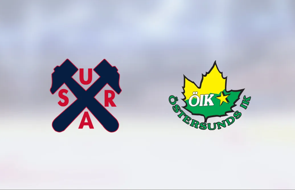 Östersunds IK vann toppmötet mot Surahammar med 7-4