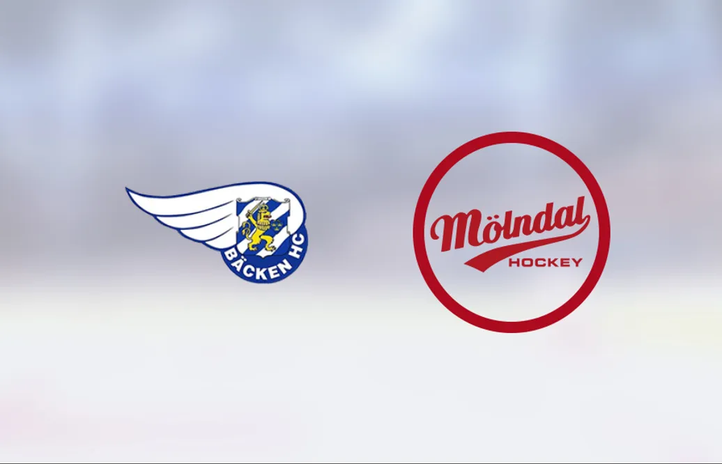 Bäcken vann mot Mölndal på hemmaplan