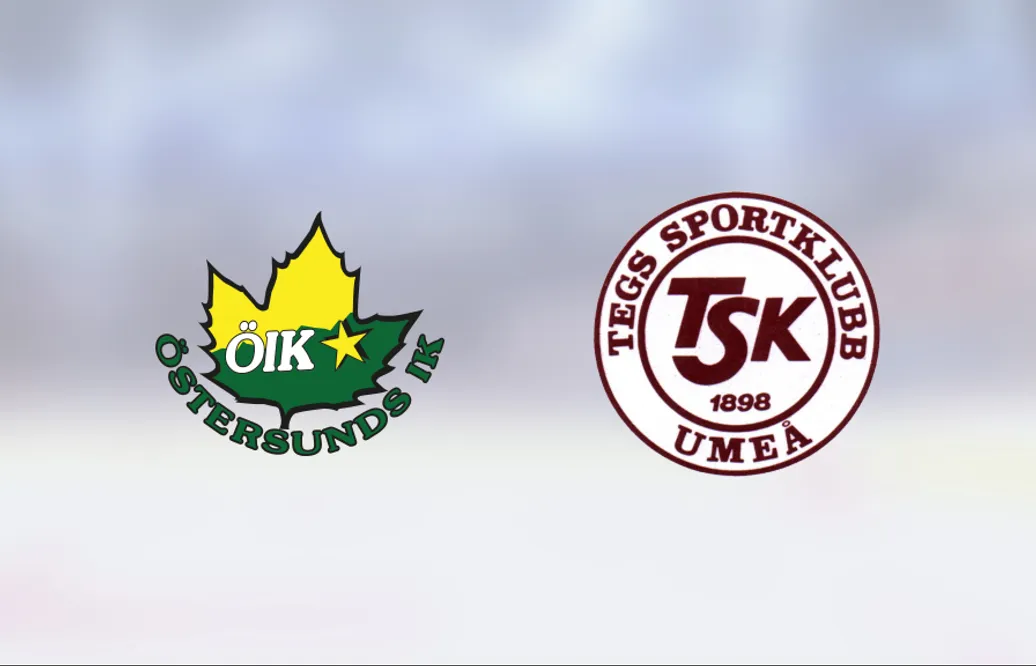 Östersund upp i topp efter seger mot Tegs SK J18