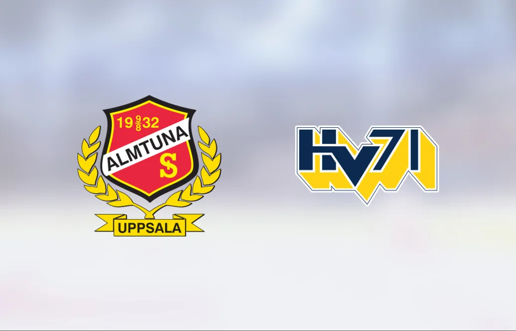 Almtuna vann på hemmaplan mot HV 71