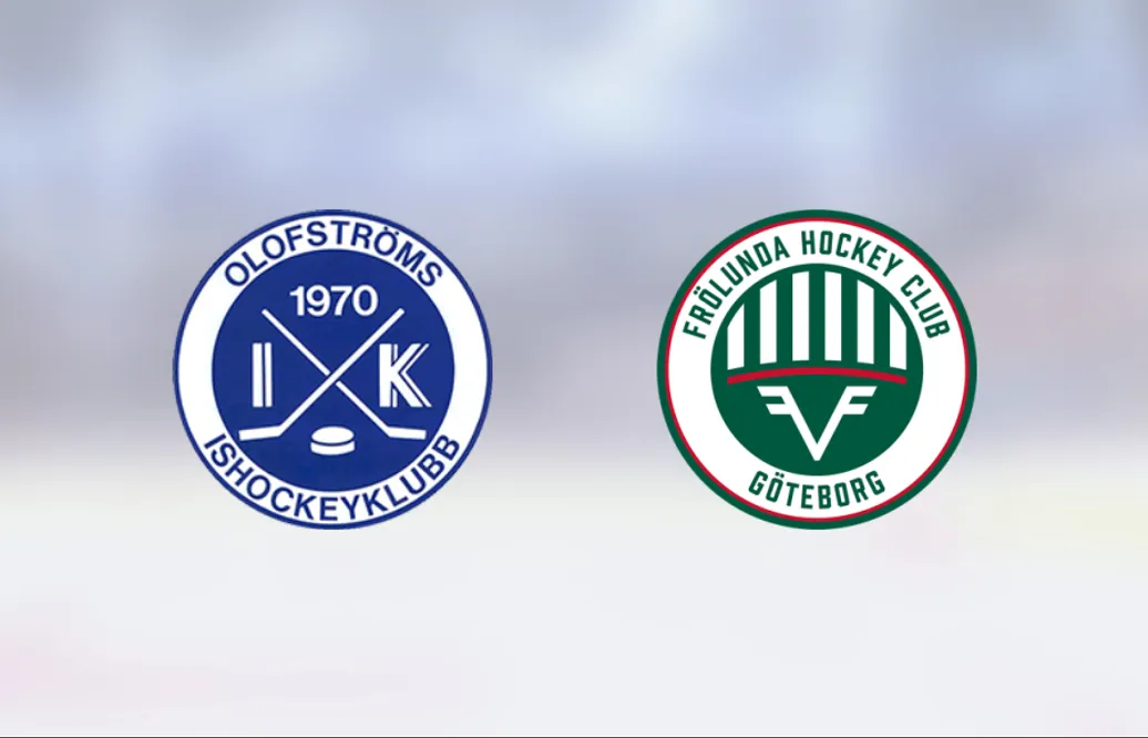Storseger för Frölunda borta mot Olofström