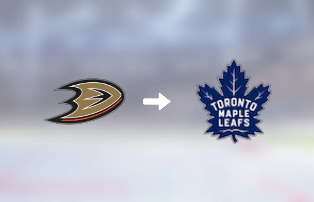 Toronto Maple Leafs värvar forwarden Zach Aston-Reese från Anaheim Ducks