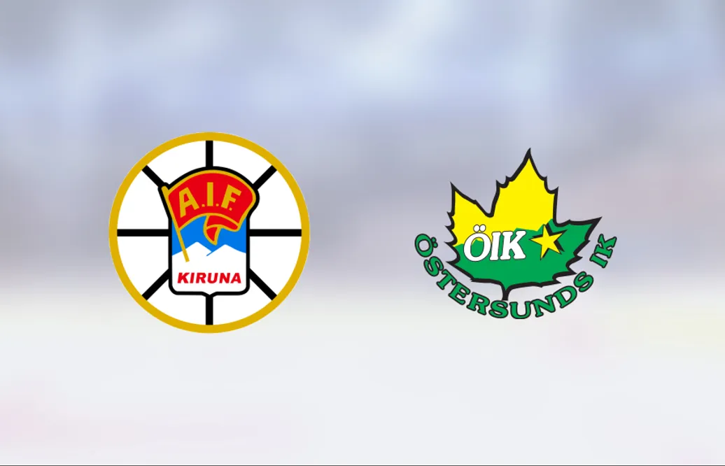 Östersunds IK vann mot Kiruna AIF – trots underläge