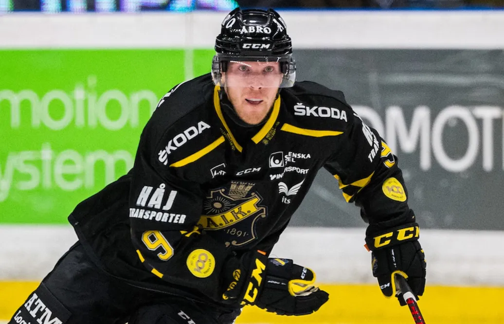Nicklas Heinerö tvåmålsskytt för AIK i segern mot Modo Hockey