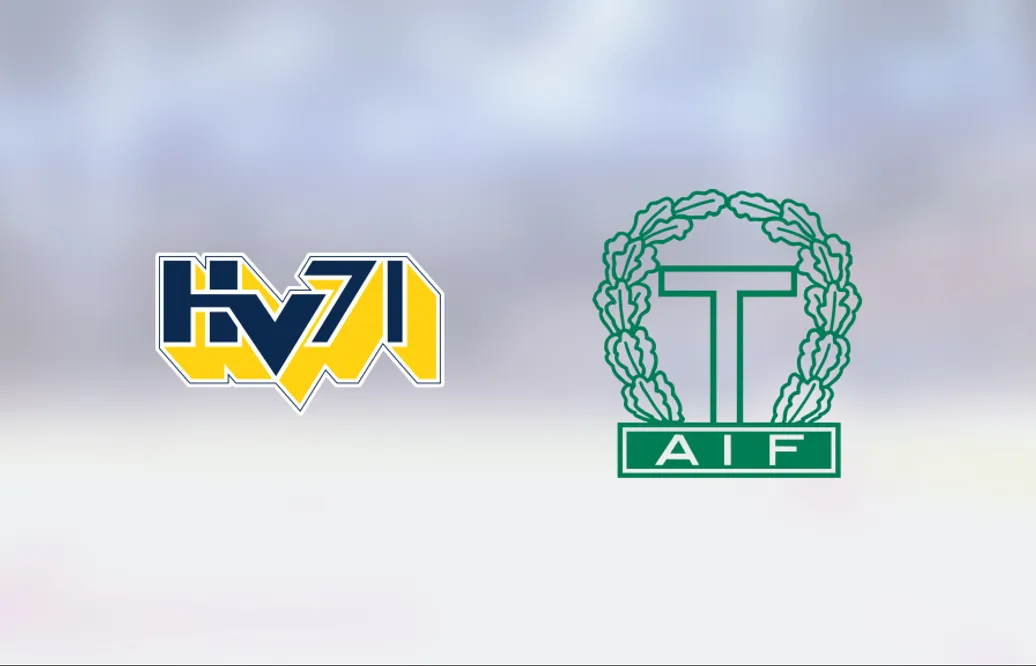 HV 71 avgjorde med fyra mål i tredje perioden