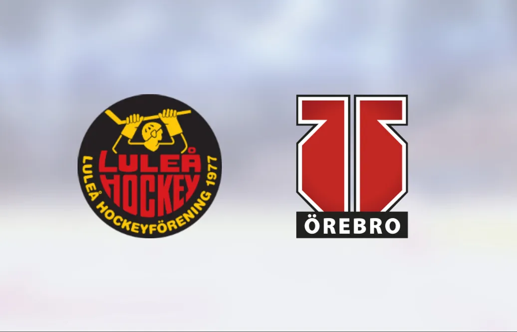 Seger för Örebro Hockey efter avgörande i förlängningen mot Luleå