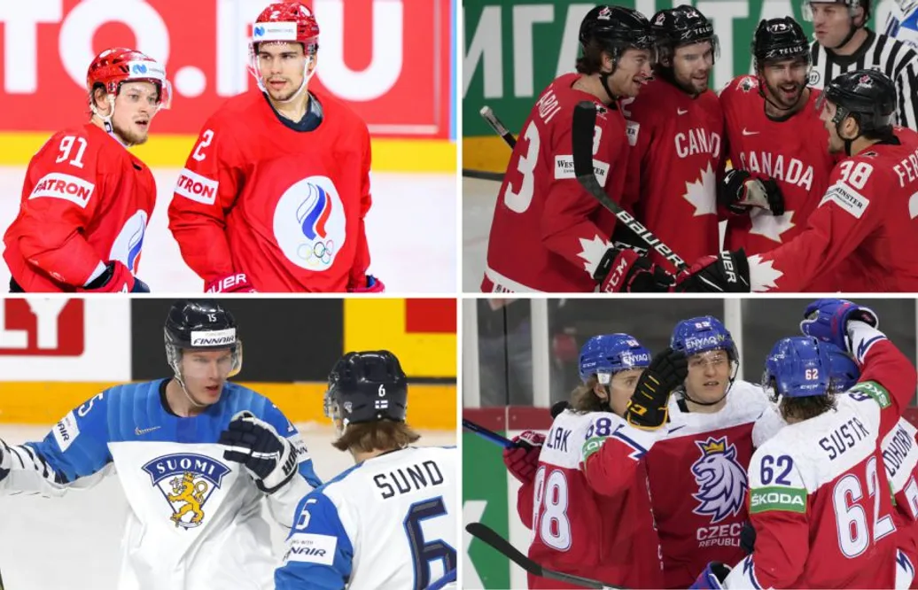 KLART: Så spelas kvartsfinalerna i hockey-VM