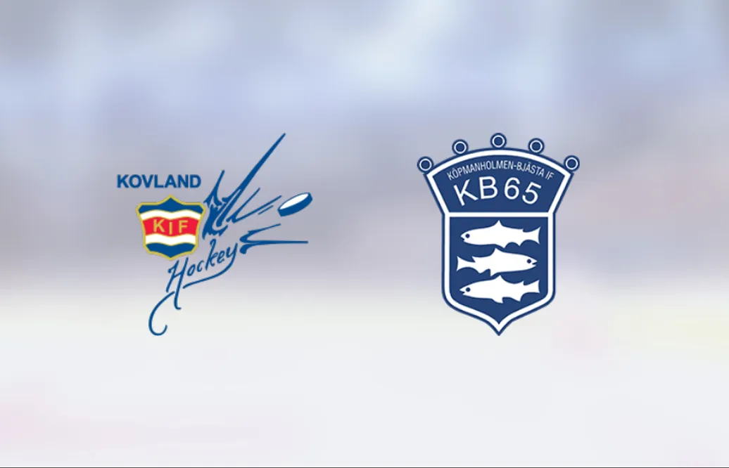 Kovland vinnare mot KB65 i hockeyettans kvalserie norra
