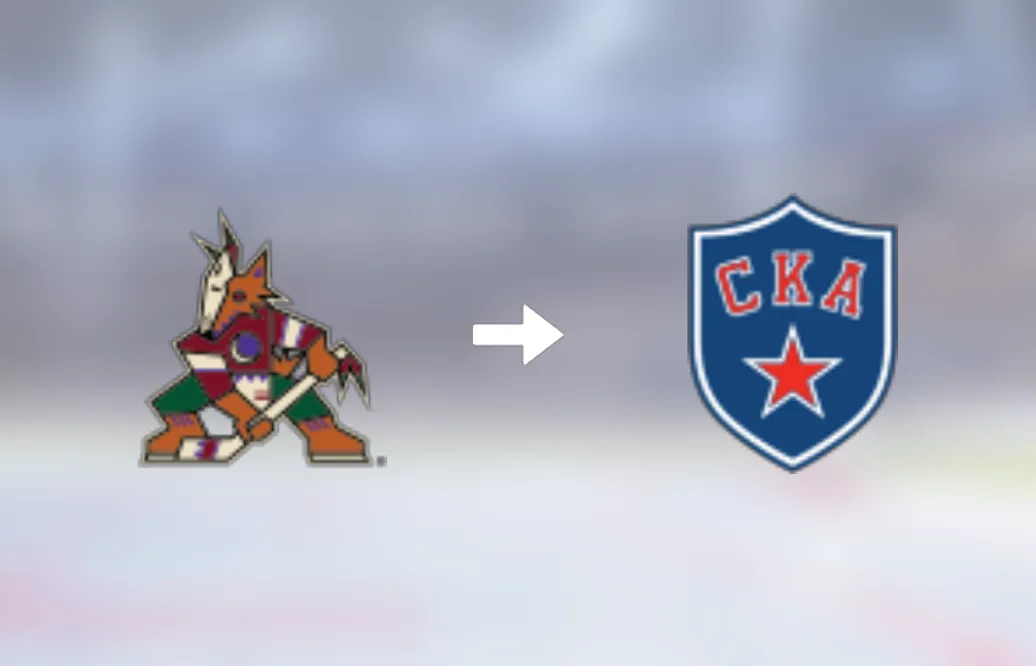 Förre Arizona Coyotes-spelaren får ny klubbadress: Spel i Ryssland