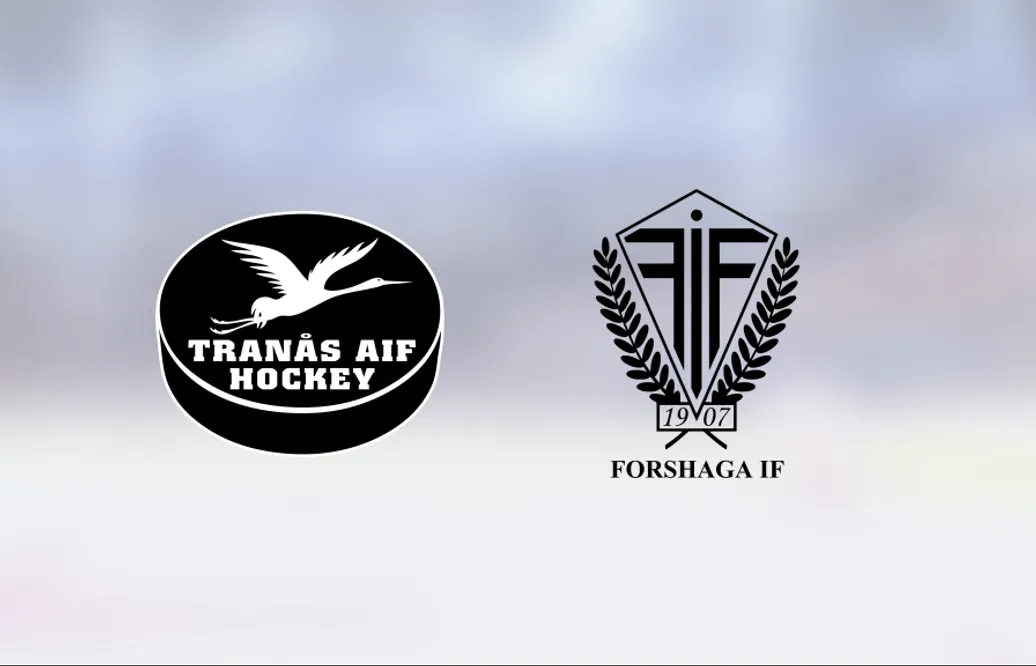 Tranås i serieledning i hockeyettan västra efter 4-0 mot Forshaga