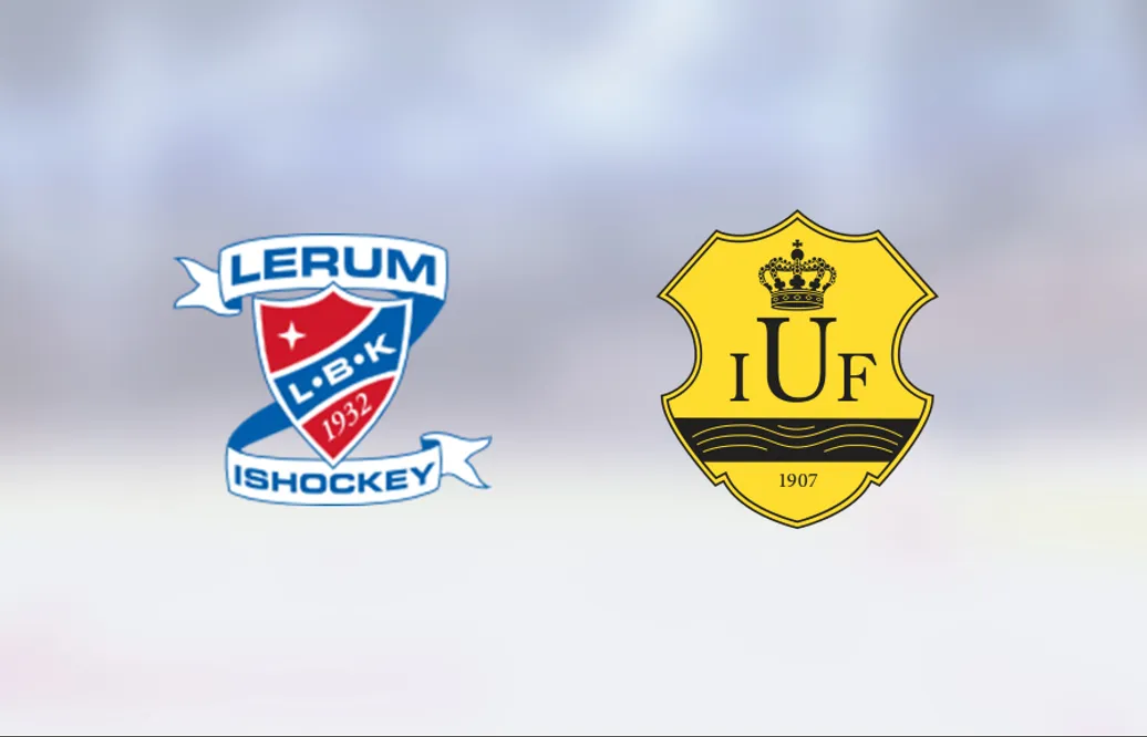 Ulricehamn vinnare mot Lerum i HockeyTvåan Kvalserie A södra herr