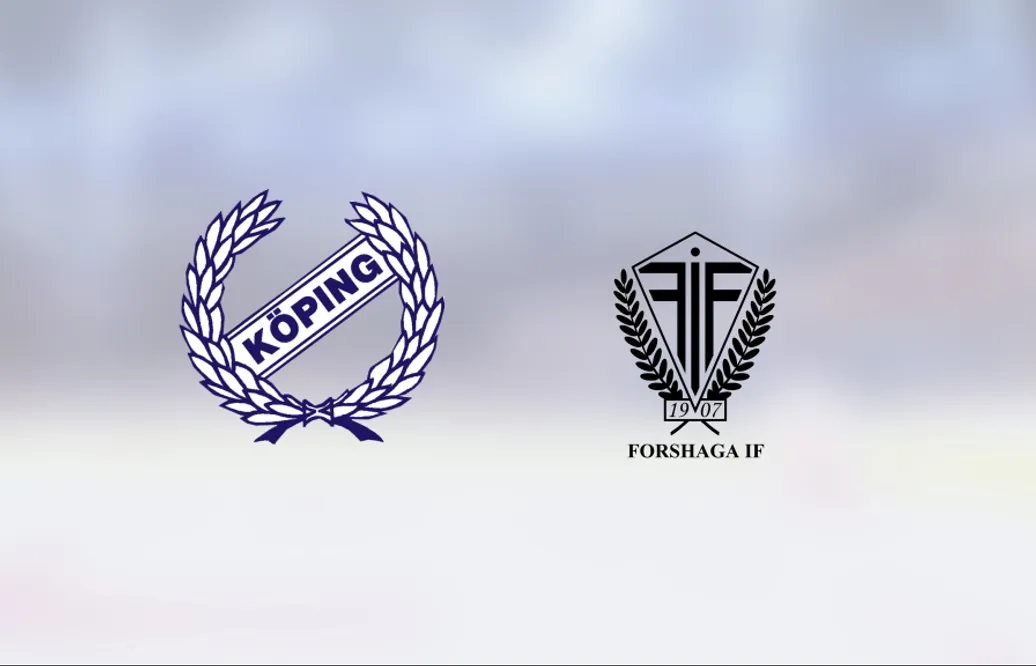 Jonathan Andersson och Hugo Ek Koskela heta när Köping Hockey slog Forshaga
