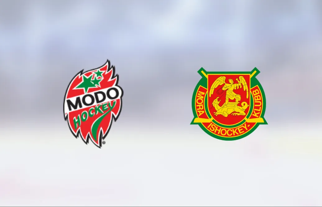 Mora tog hem mötet med Modo J20 i Hägglunds Arena
