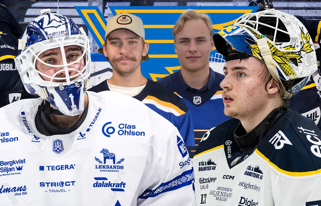 Marcus Gidlöf och Love Härenstam - rivaler och klubbkamrater på samma gång.
Foto: Bildgyrån & Ronnie Rönnkvist.