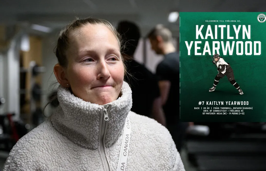 Kaitlyn Yearwood klar för Frölunda