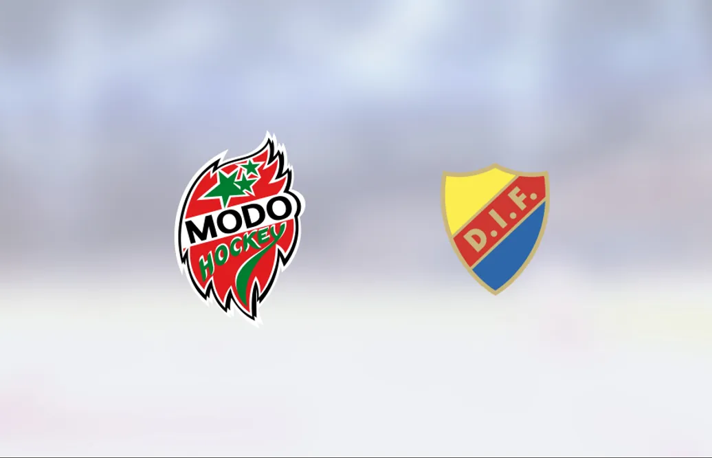 Modo Hockey knäckte Djurgården i avgörande matchen