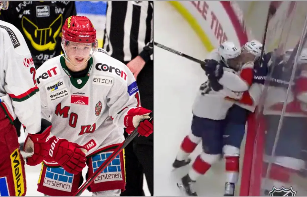 Inledde i Modo - i natt blev han hjälte i NHL-debuten