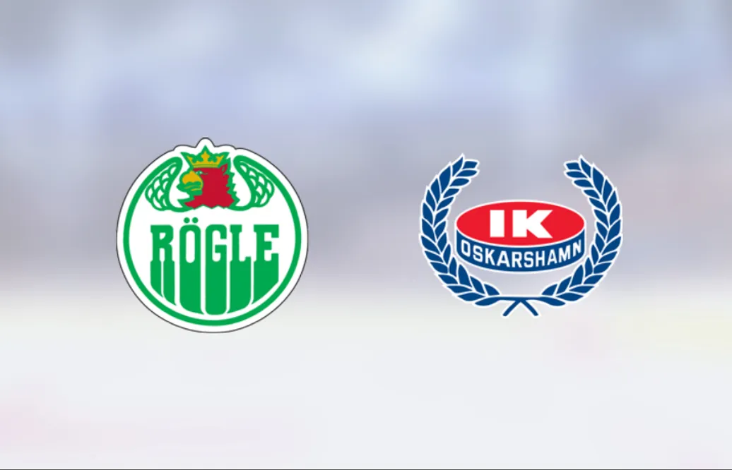 Ryck i sista perioden avgjorde för Rögle hemma mot Oskarshamn