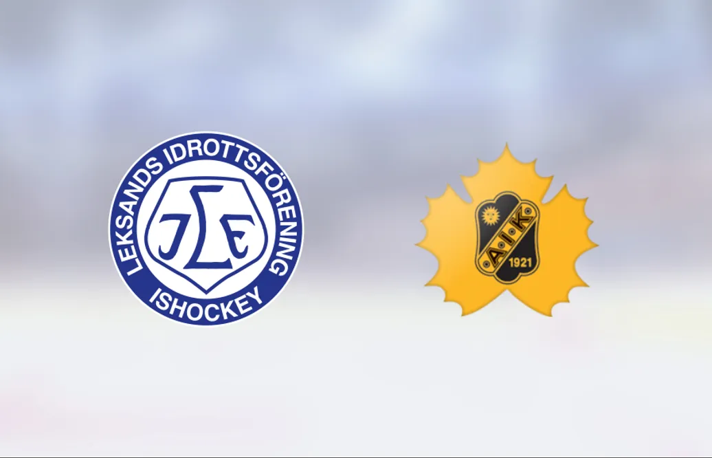 Seger för Leksand hemma mot Skellefteå AIK J18