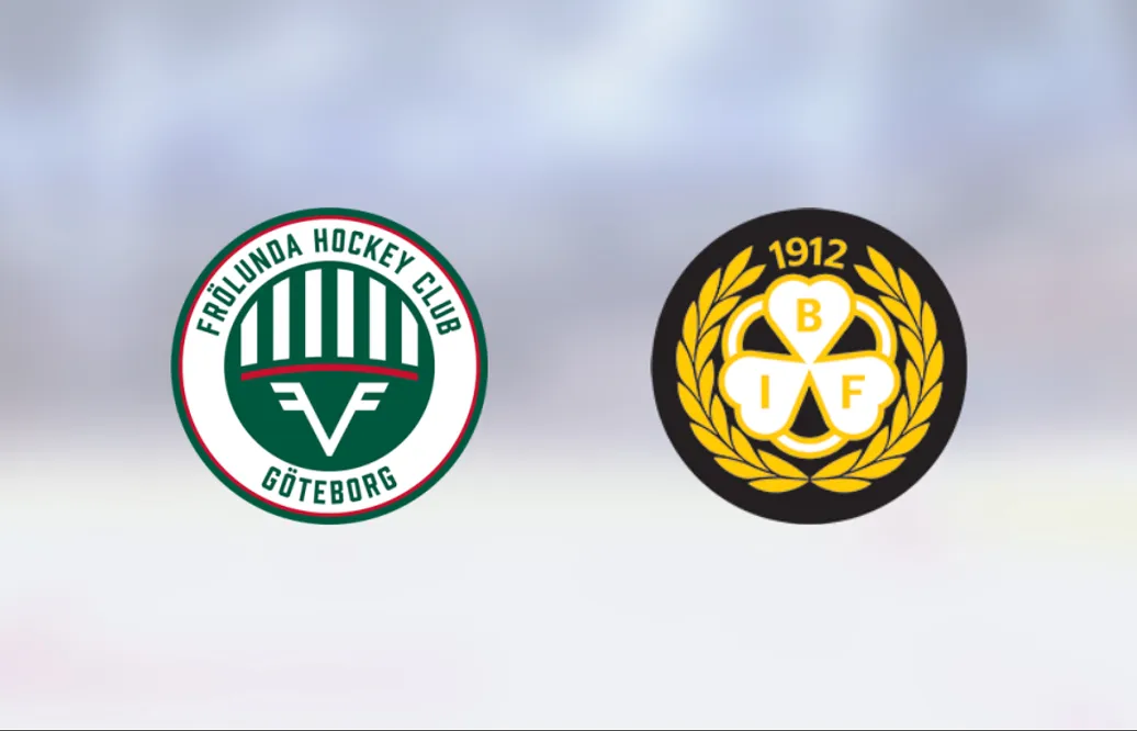 Frölunda har fem raka segrar – vann mot Brynäs med 6-5
