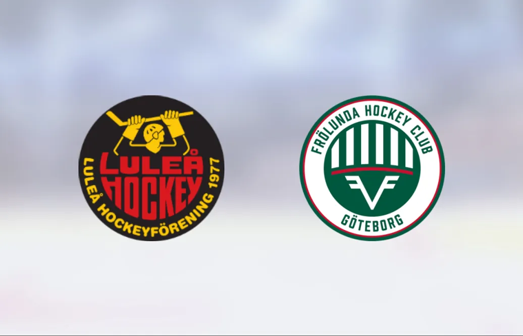 Luleå vann mot Frölunda hemma – avgjorde i förlängningen