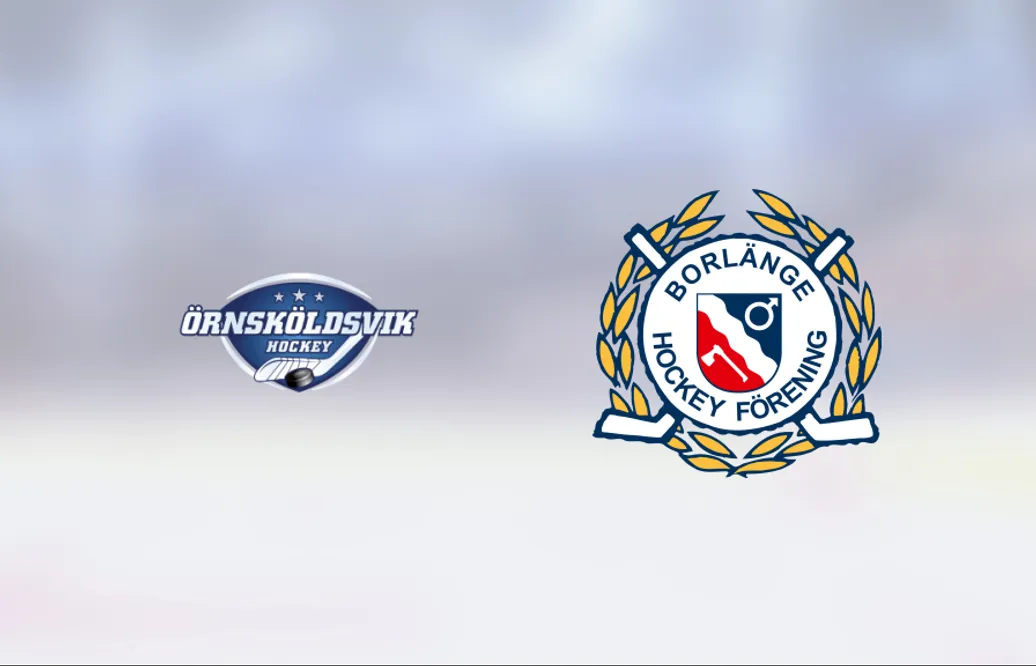 Målfest när Borlänge krossade Örnsköldsvik Hockey i Skyttishallen