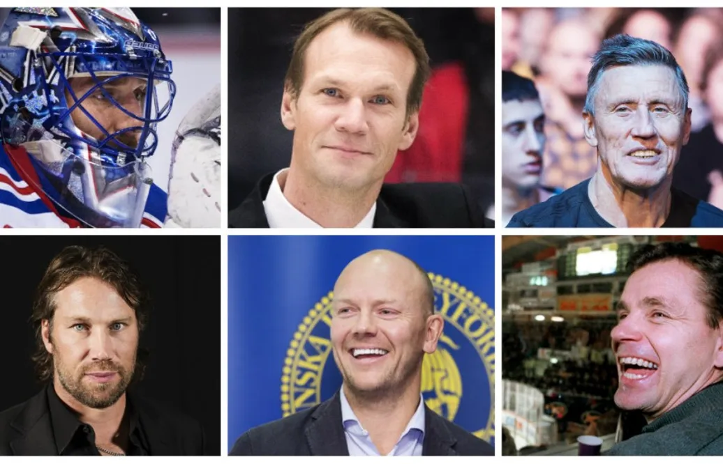 Alla tiders svenska All-Star Team – förstafemman