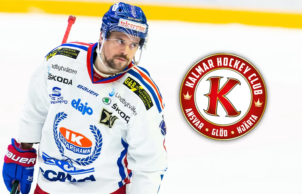 Kalmar förstärker - Jesper Dahlroth skriver på