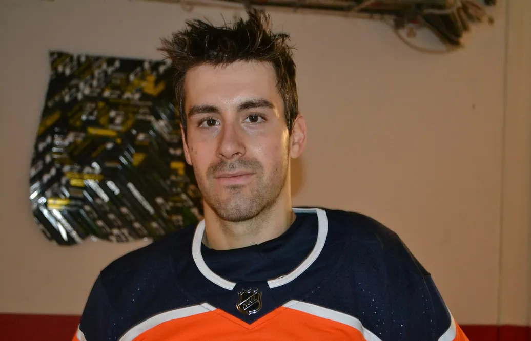 Evan Bouchard är med i toppen av NHL:s poängliga så här långt.