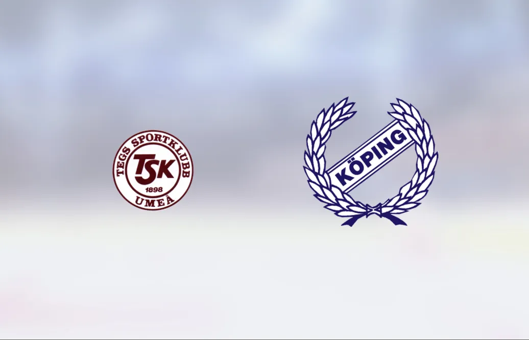 Seger för Köping Hockey borta mot Teg
