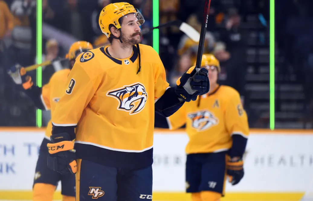 Filip Forsberg skriver jättekontrakt med Nashville Predators