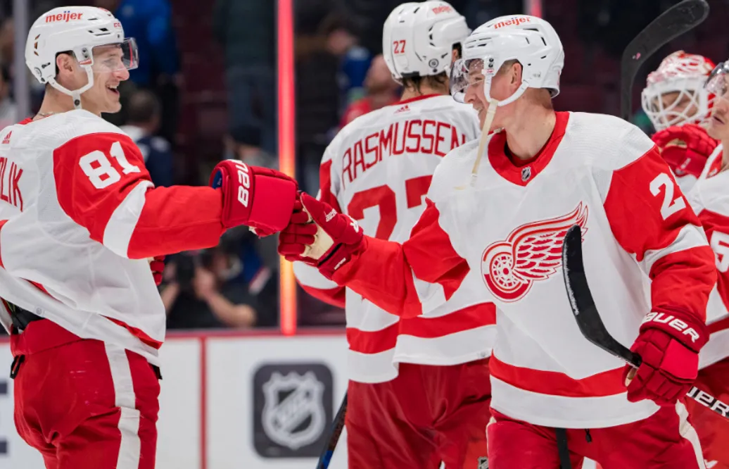 Vändningen: Gustav Lindström skriver nytt kontrakt med Detroit Red Wings