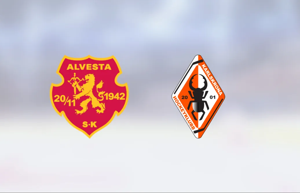 Stort jubel när Karlskrona säkrade seriesegern med vinst mot Alvesta