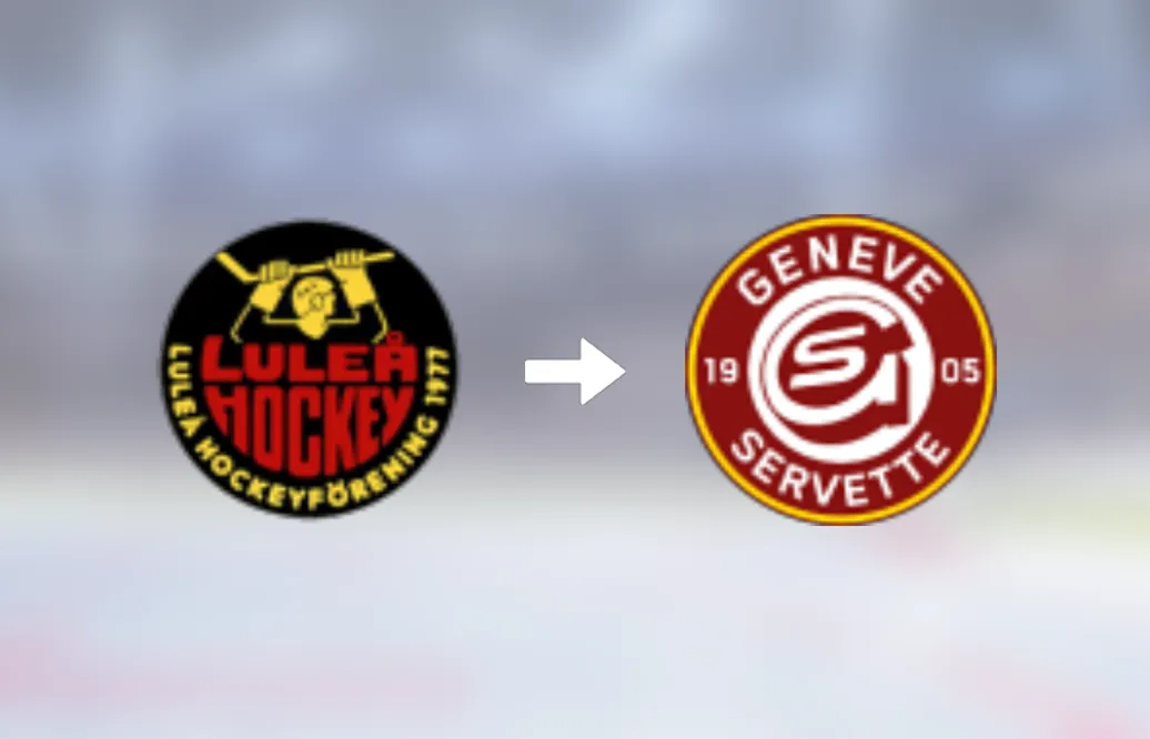 Tidigare Luleå-spelaren klar för spel i Schweiz
