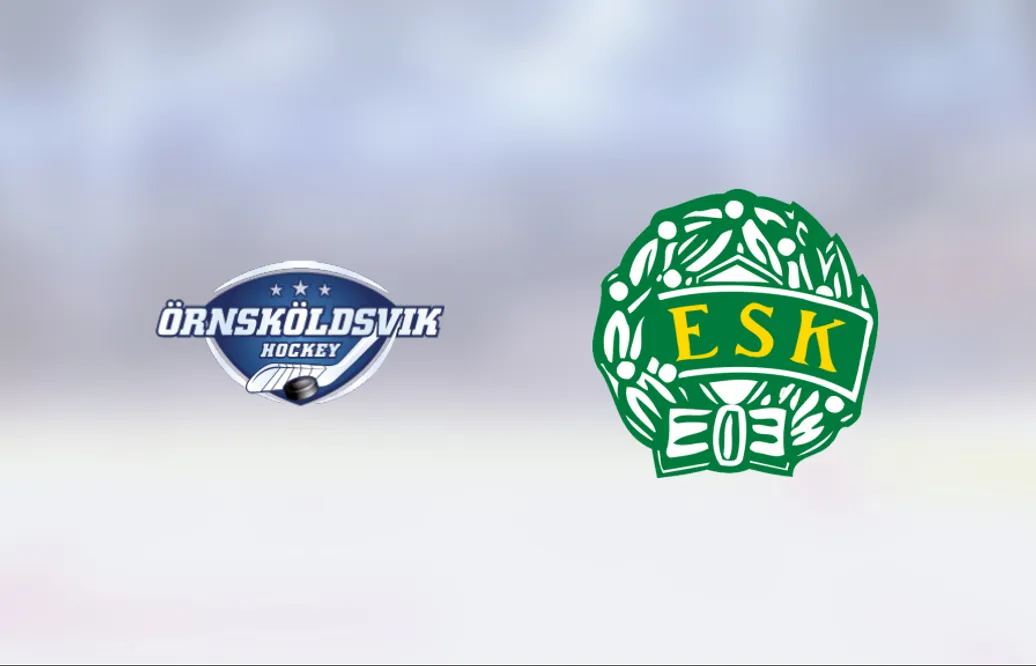 Seger på straffar för Örnsköldsvik Hockey hemma mot Enköping