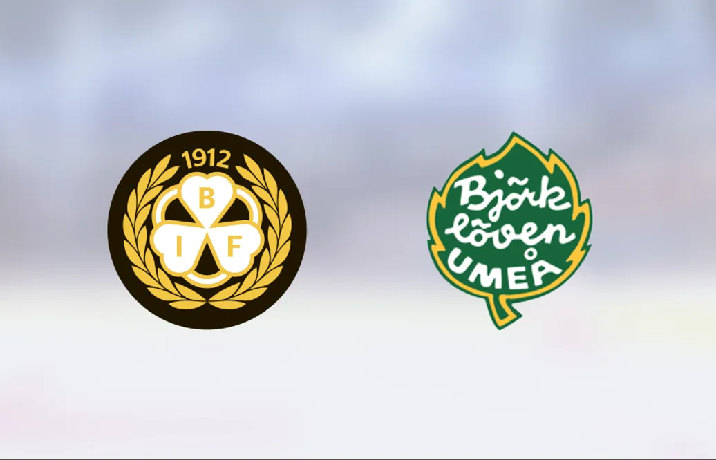 Jätteskräll när Björklöven besegrade Brynäs
