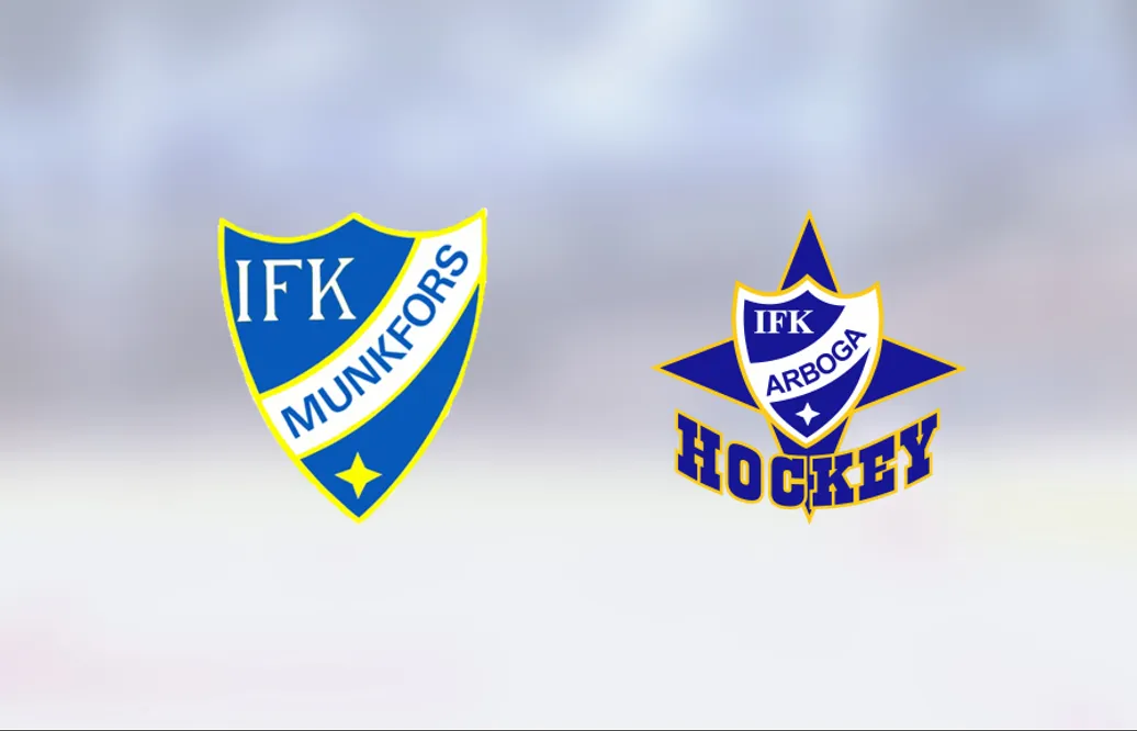 Arboga lyckades säkra segern mot Munkfors