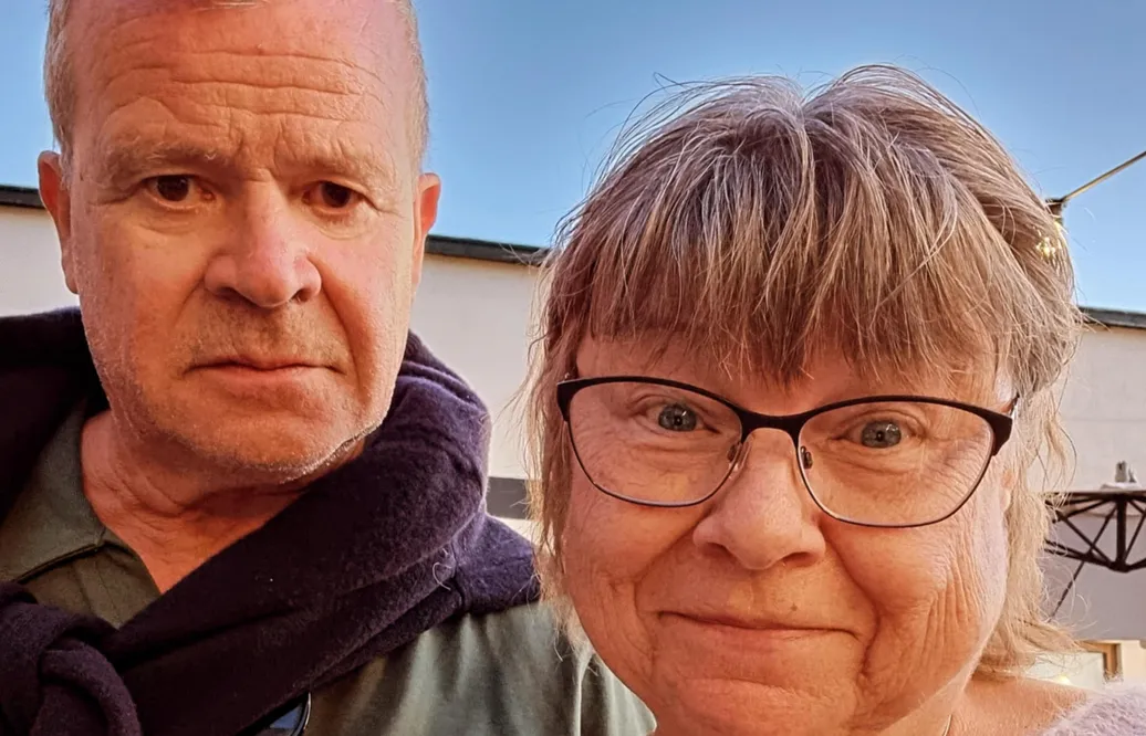 Bengt med frun Inger