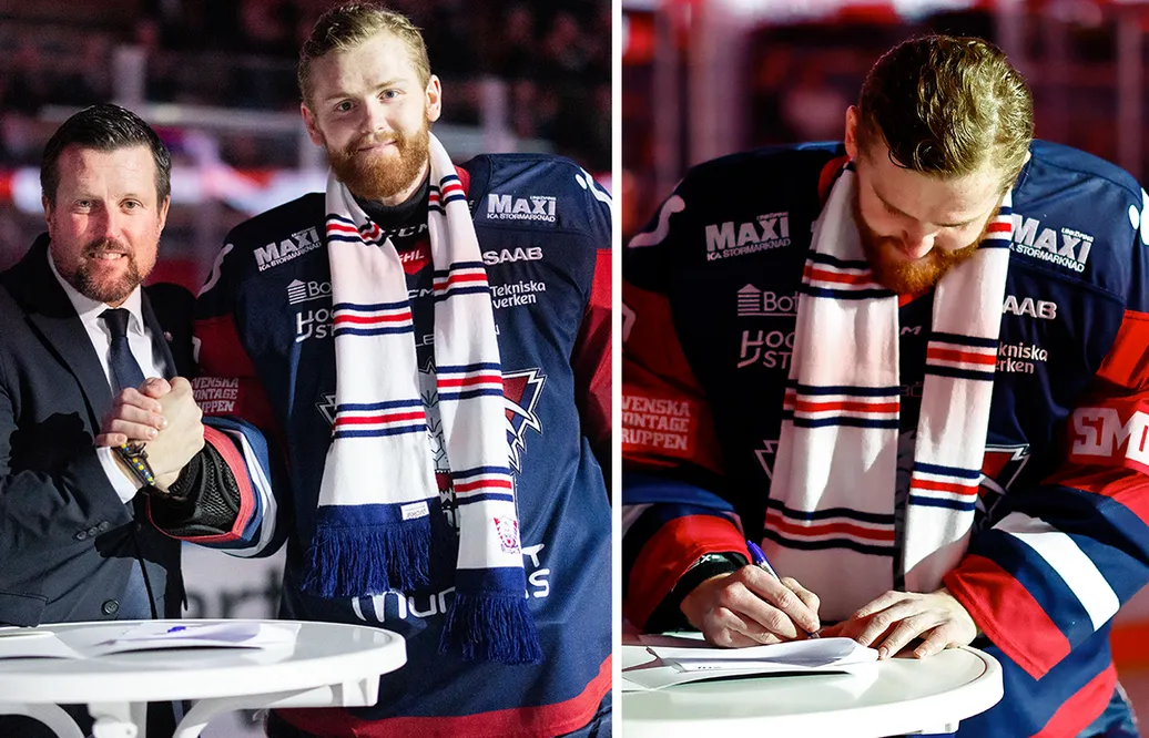 KLART: Marcus Högberg skrivit nytt kontrakt med Linköping
